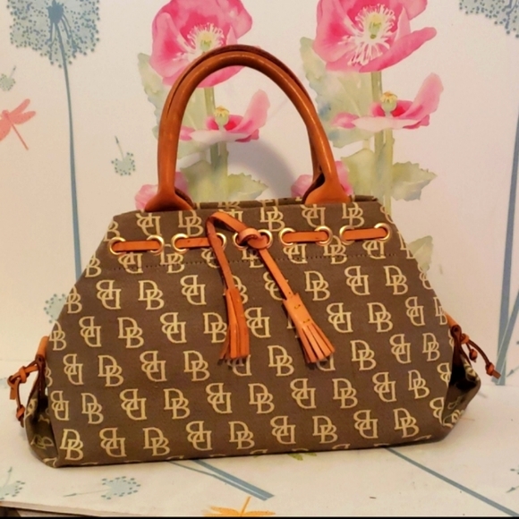 DOONEY & BOURKE Unique Insignia Satchel VERY RARE